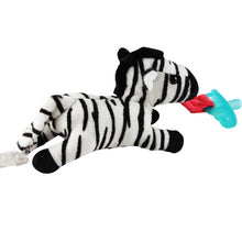 Load image into Gallery viewer, 1Pc Cute Baby Cartoon Dummy Pacifier Chain Clips Newborn Plush Animal Toys Toddler Soother Nipples Holder (not include Pacifier)