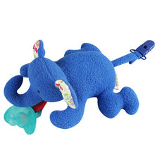 Load image into Gallery viewer, 1Pc Cute Baby Cartoon Dummy Pacifier Chain Clips Newborn Plush Animal Toys Toddler Soother Nipples Holder (not include Pacifier)