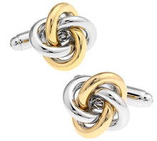Load image into Gallery viewer, Free shipping Black Cufflinks for men fashion knot design top quality copper hotsale cufflinks whoelsale&amp;retail